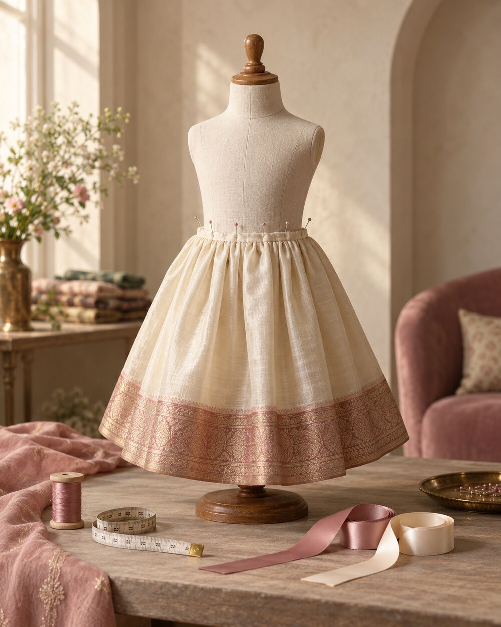 Girls’ occasionwear · sample service illustration